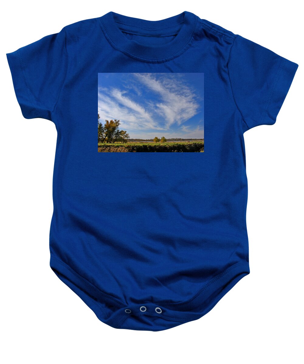 Landscape Baby Onesie featuring the photograph Squaw Creek Landscape by Steve Karol