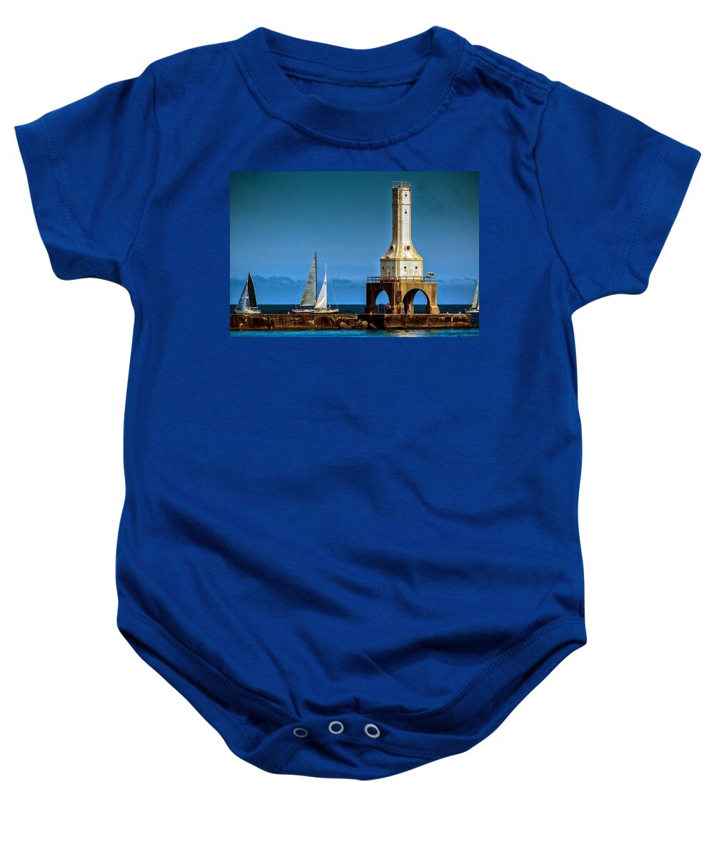 Sailboat Baby Onesie featuring the photograph Summer Sails by James Meyer