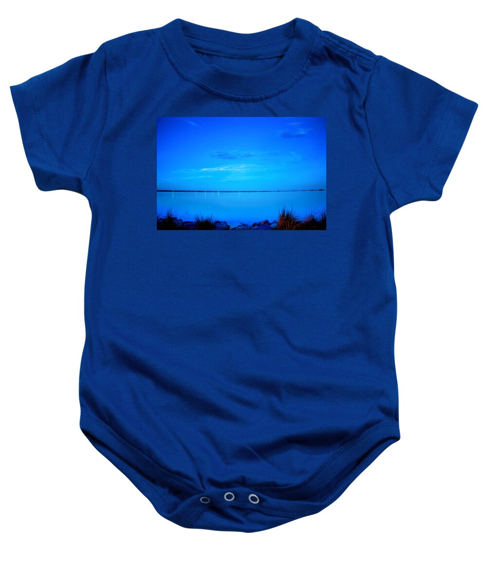 Blue Baby Onesie featuring the photograph The Blue Hour by James BO Insogna