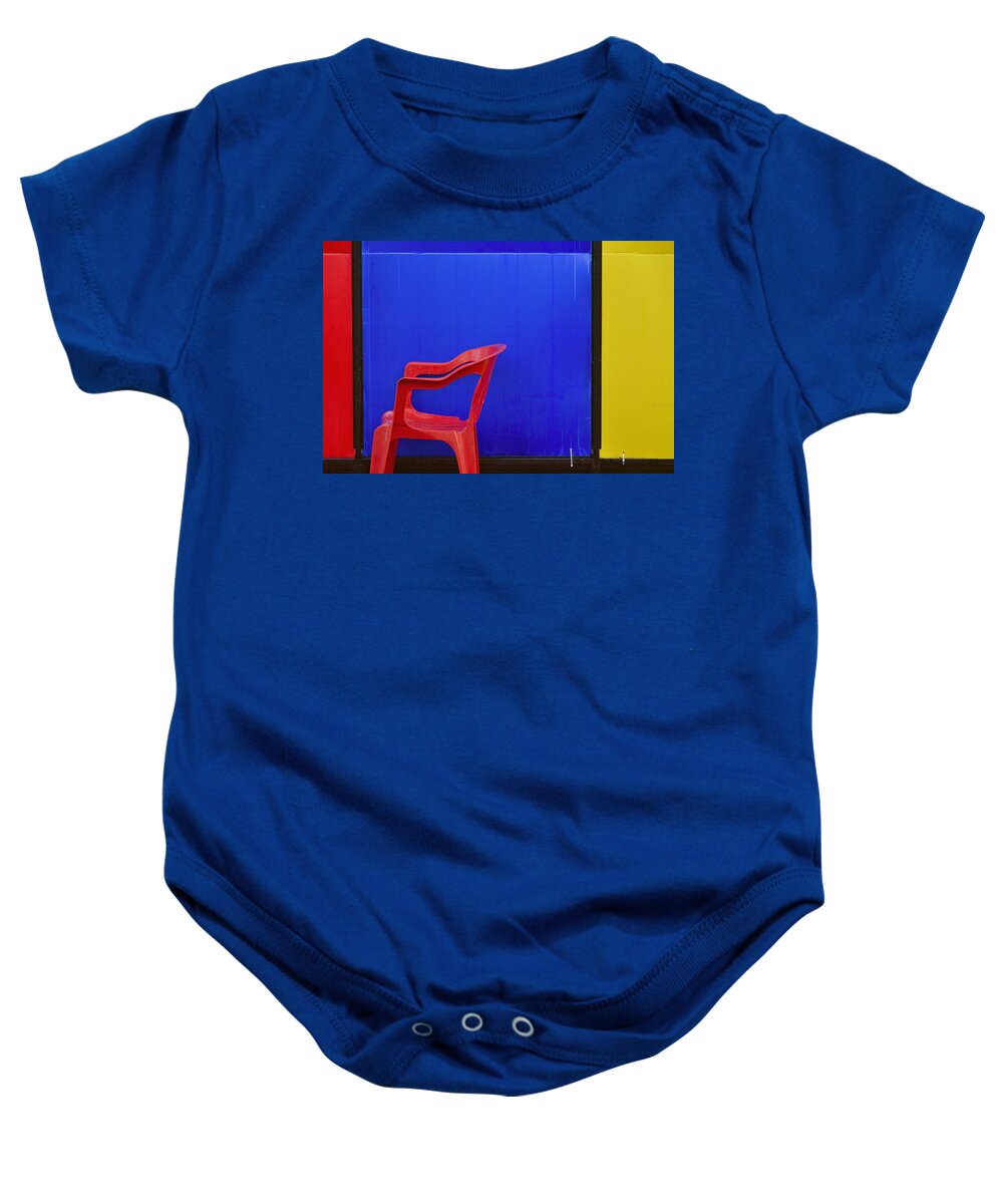 Trichromat Baby Onesie featuring the photograph Trichromat by Skip Hunt