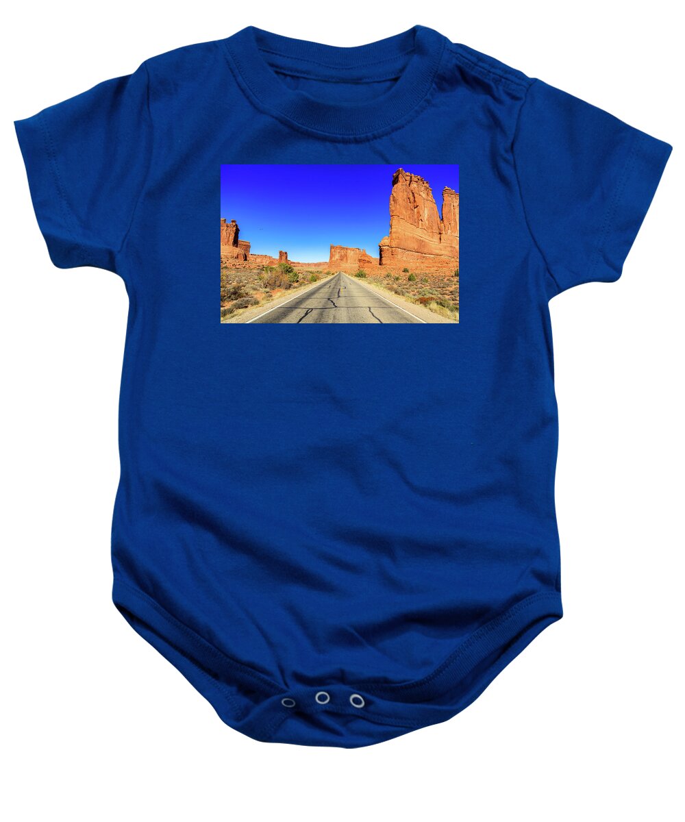 Arches National Park Baby Onesie featuring the photograph Arches National Park #3 by Raul Rodriguez