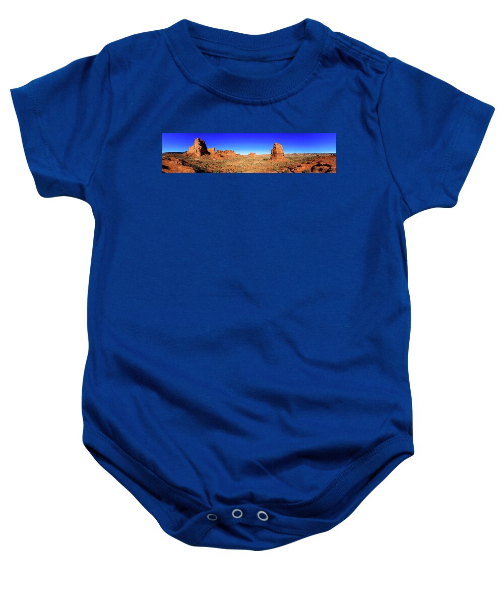 Arches National Park Baby Onesie featuring the photograph Arches National Park by Raul Rodriguez