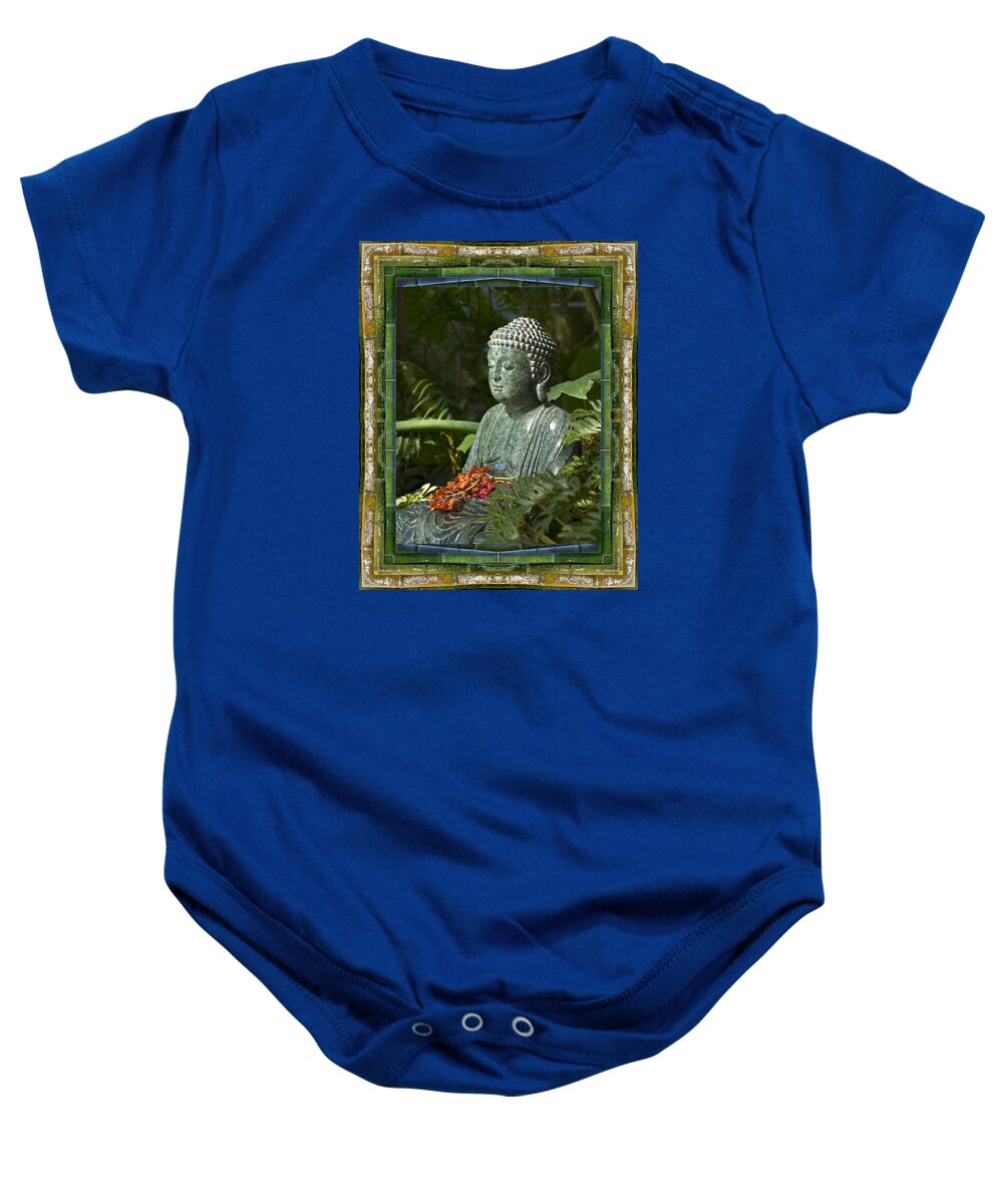 Mandalas Baby Onesie featuring the photograph At Rest by Bell And Todd