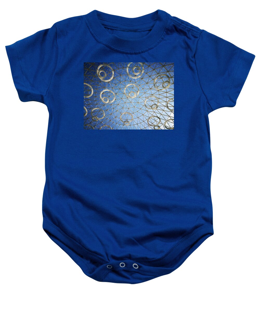 Architectural Detail Baby Onesie featuring the photograph Dome day by Jarek Filipowicz