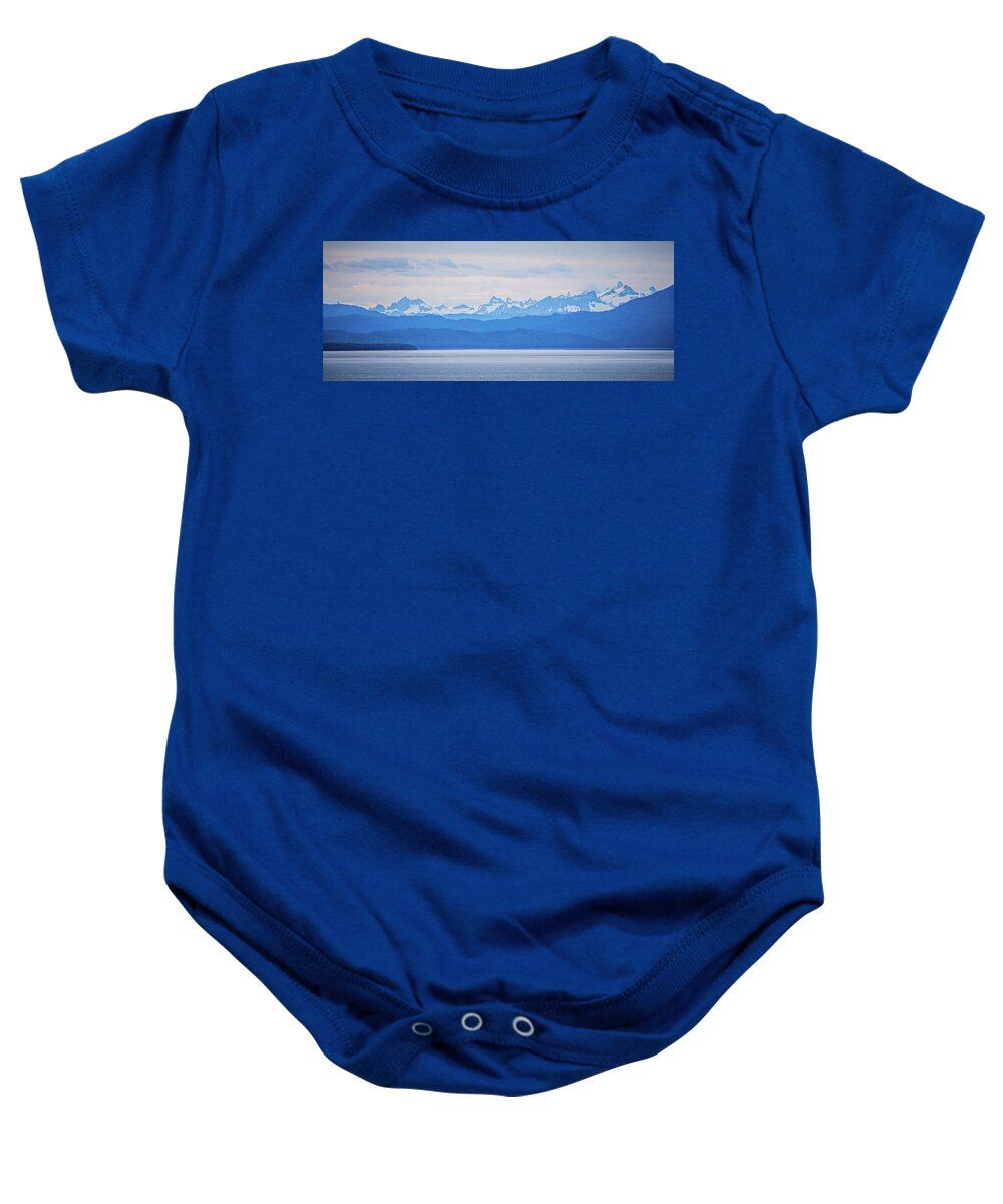 Park Baby Onesie featuring the photograph Glacier Bay National Park and Preserve by Alex Grichenko