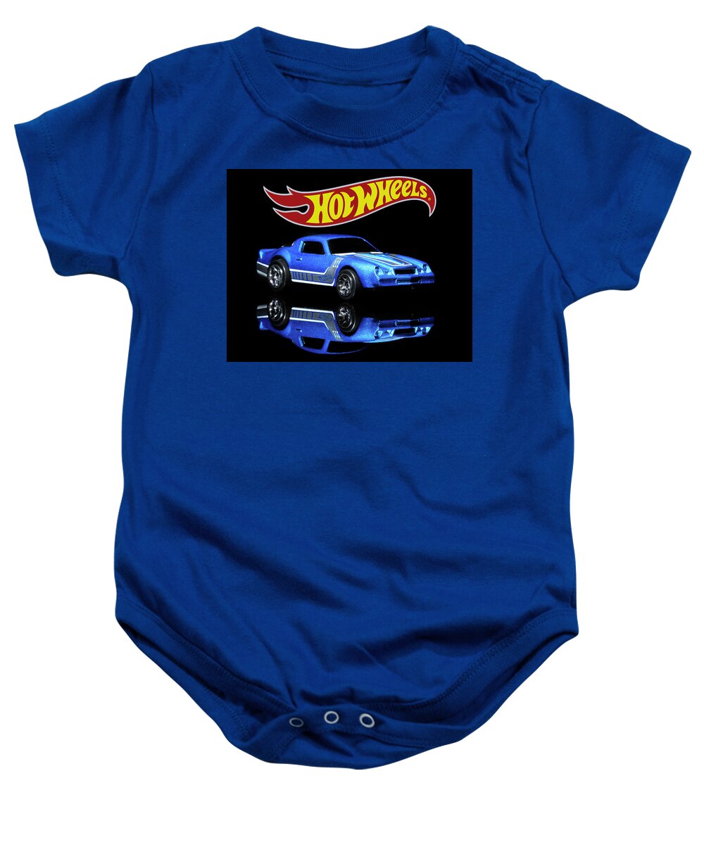 Canon 5d Mark Iv Baby Onesie featuring the photograph Hot Wheels GM Camaro Z28 by James Sage