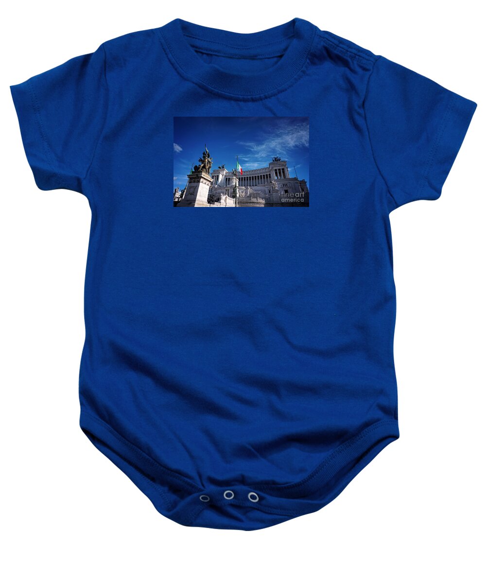 Rome Baby Onesie featuring the photograph Italy by HD Connelly
