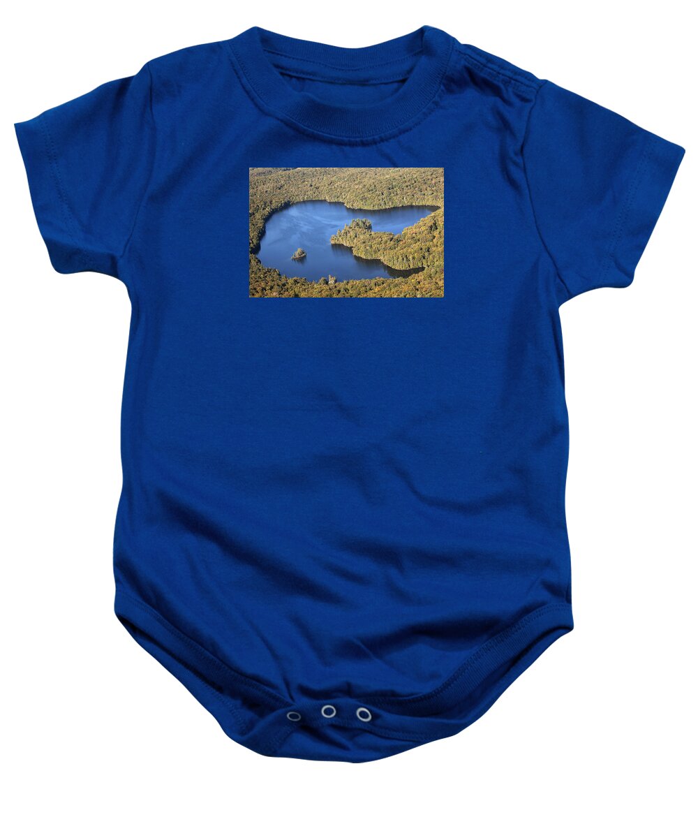 Cessna Baby Onesie featuring the photograph Lac Malheur by Eunice Gibb