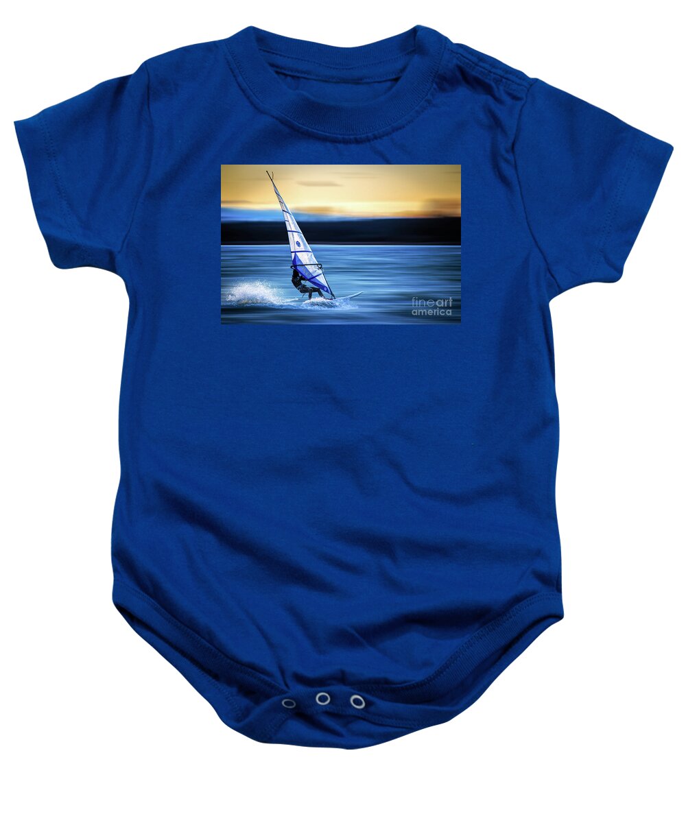 Ammersee Baby Onesie featuring the photograph Looking Forward by Hannes Cmarits