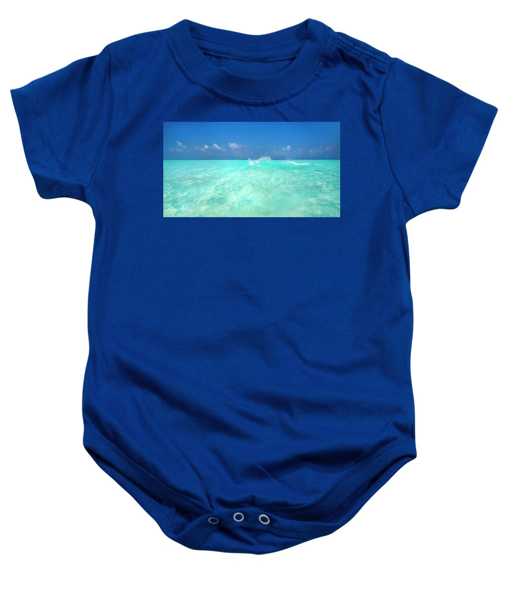Sea Breeze Baby Onesie featuring the photograph Sea Breeze by Sean Davey