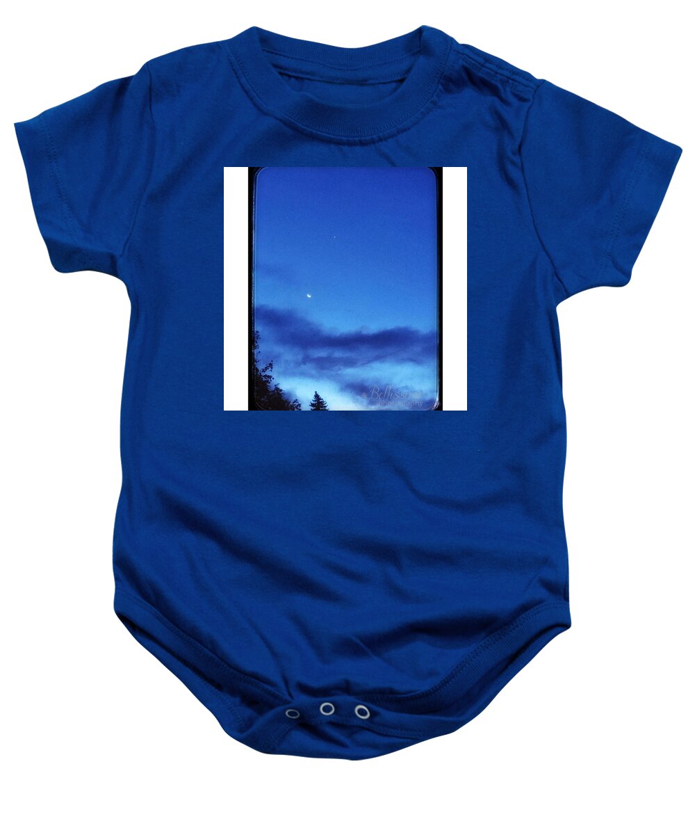 Celestial Baby Onesie featuring the photograph This Is The #gorgeous View I Was by Briana Bell