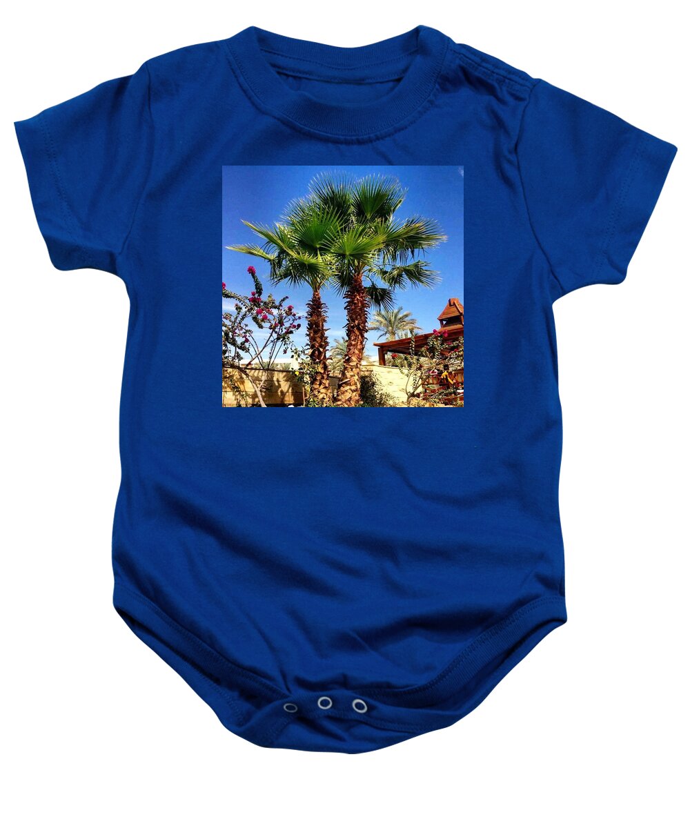 Beautiful Baby Onesie featuring the photograph #tropical by Richard Atkin