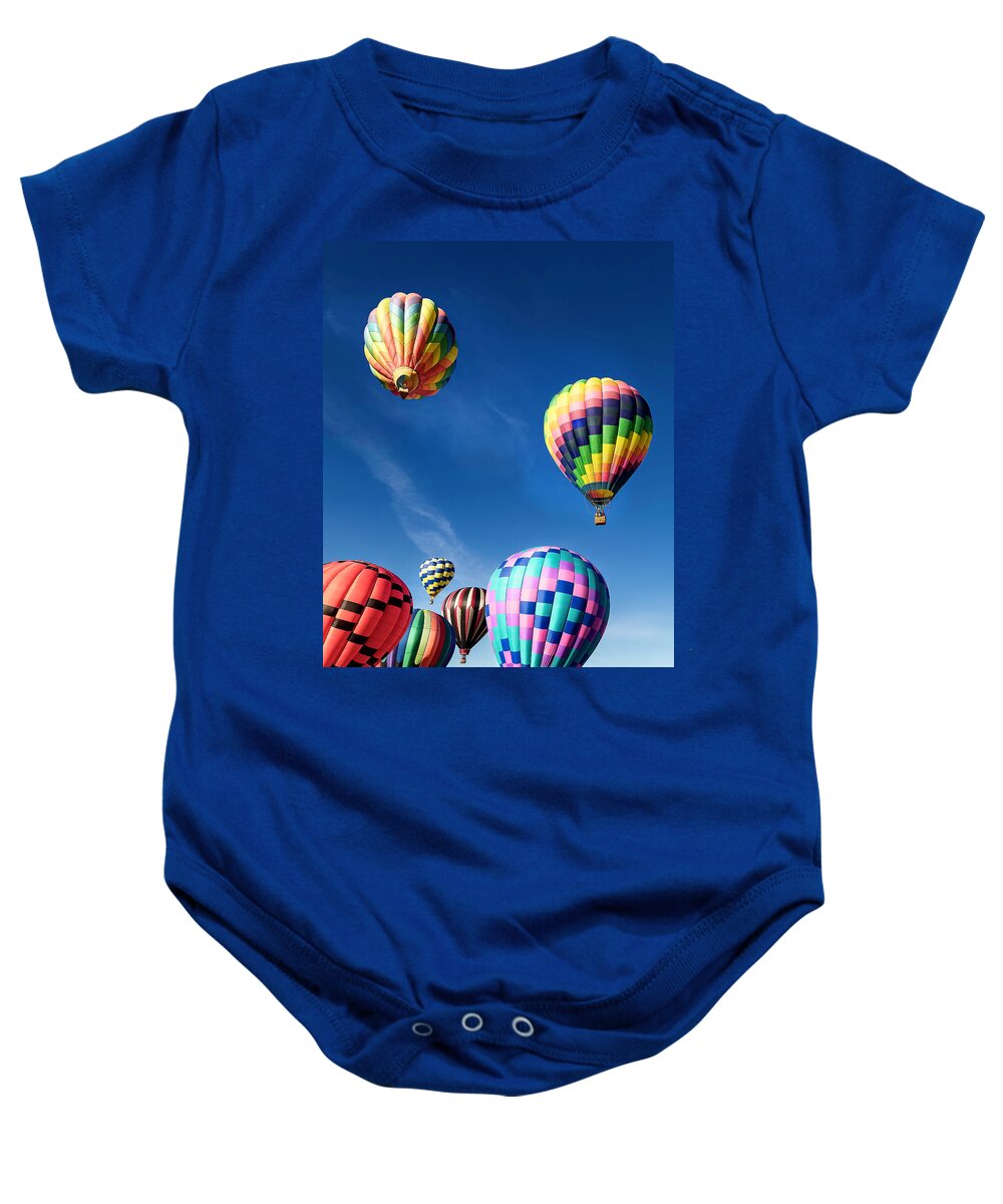 2018 Baby Onesie featuring the photograph Up in a Hot Air Balloon 2 by James Sage