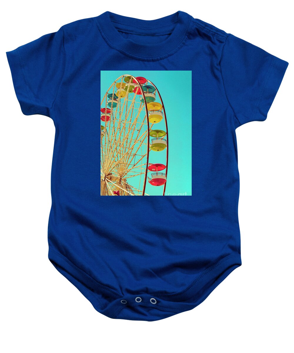 Travel Baby Onesie featuring the photograph Riding High by Lenore Locken
