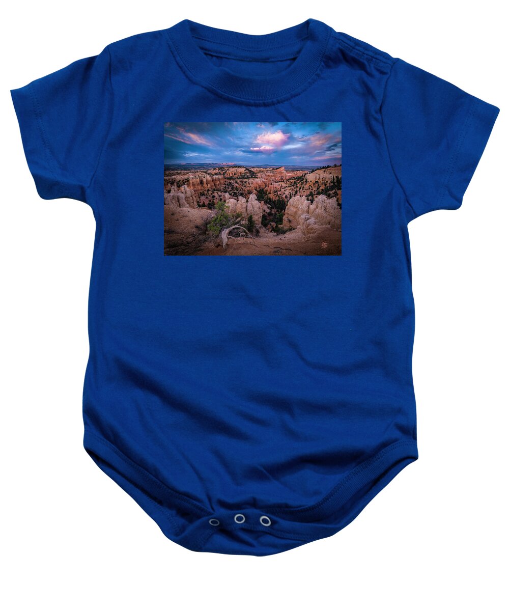 Fairyland Canyon Baby Onesie featuring the photograph Fairyland Canyon #2 by Edgars Erglis