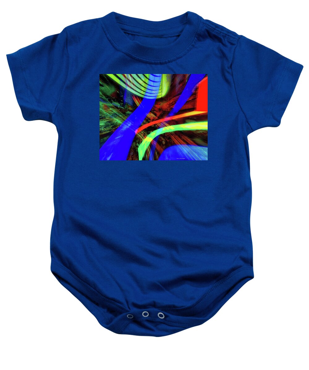Colours Baby Onesie featuring the digital art Agile by Norman Brule