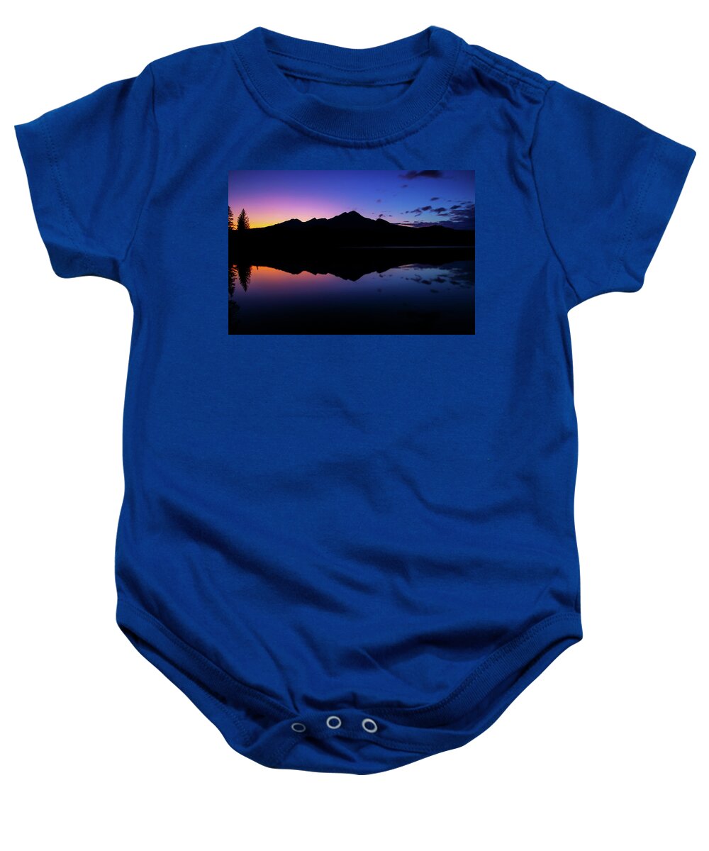 Dying Light Baby Onesie featuring the photograph Dying Light by Dan Sproul