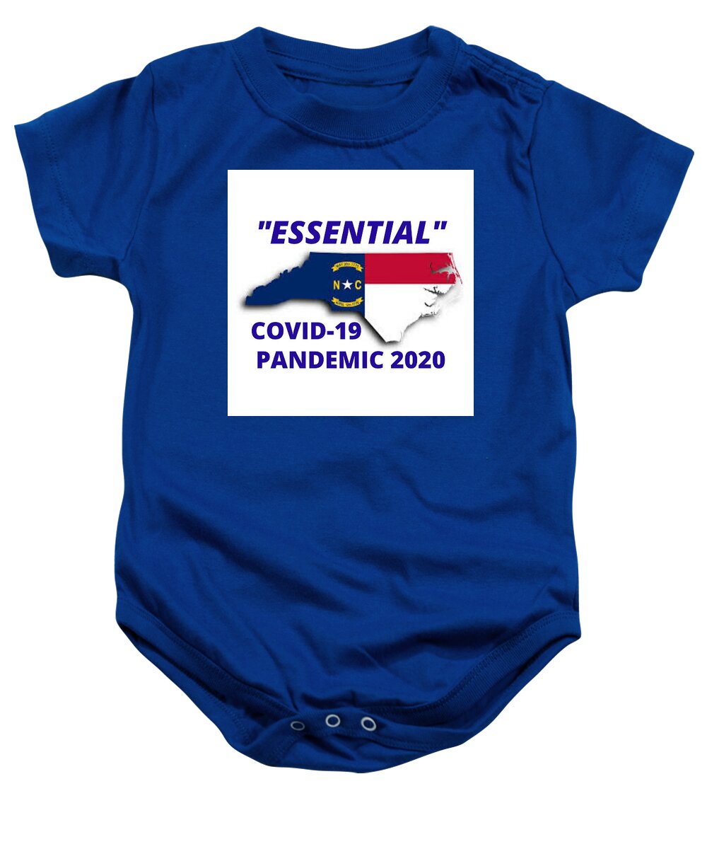 Essential Baby Onesie featuring the digital art Essential 2020 by Lee Darnell