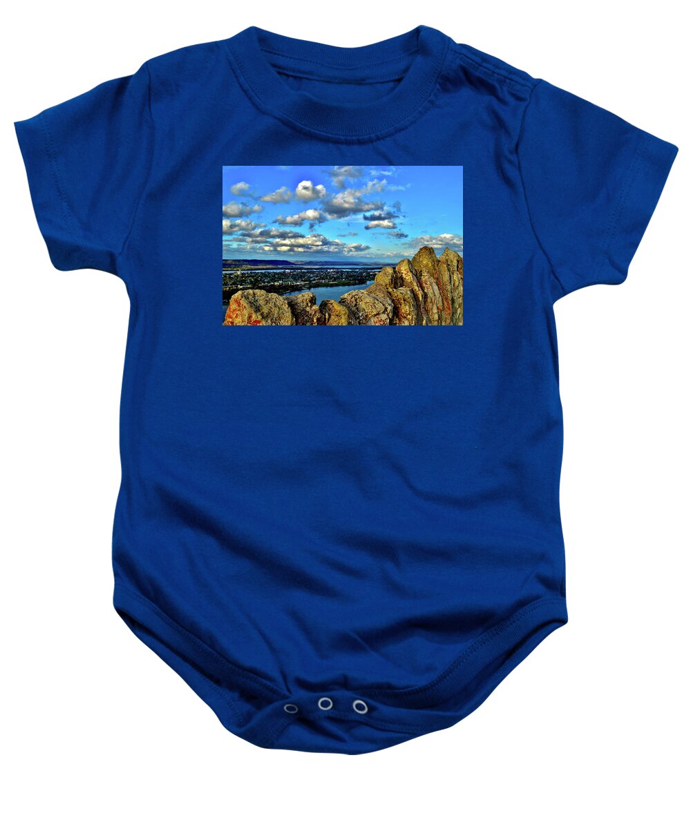 Landscapes Baby Onesie featuring the photograph Garvin Heights by Susie Loechler