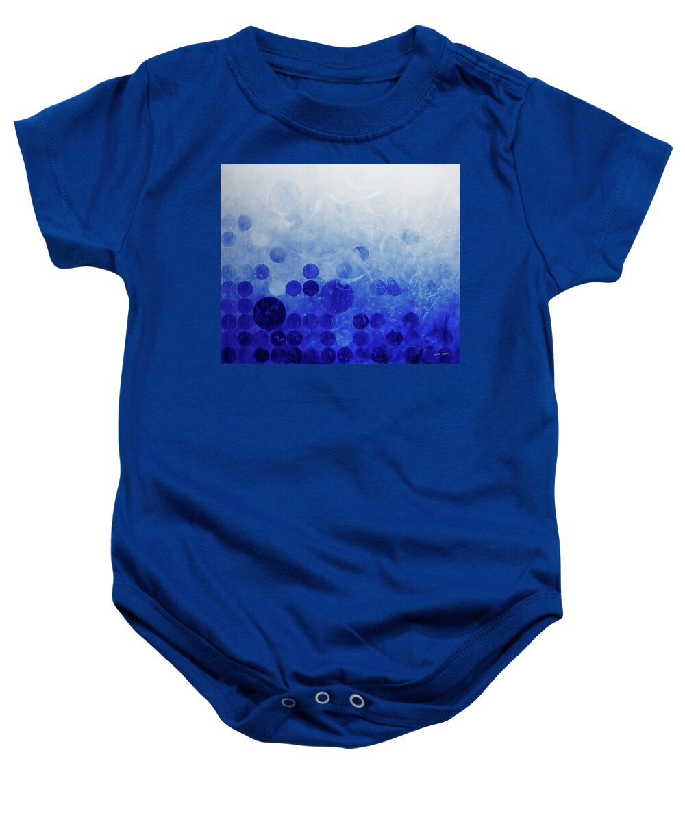 Modern Baby Onesie featuring the painting Lift Off by Nikita Coulombe