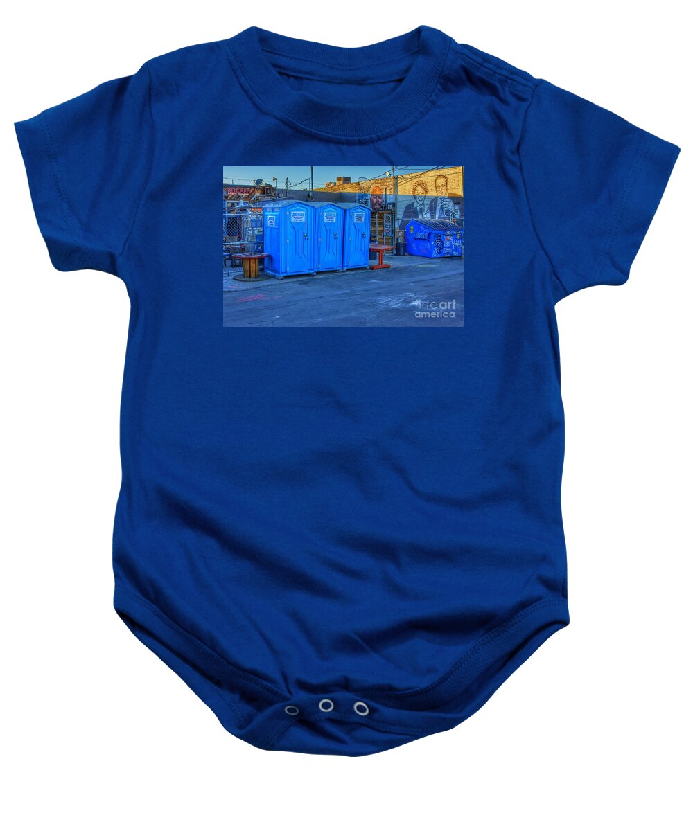  Baby Onesie featuring the photograph Rear Entrance by Rodney Lee Williams