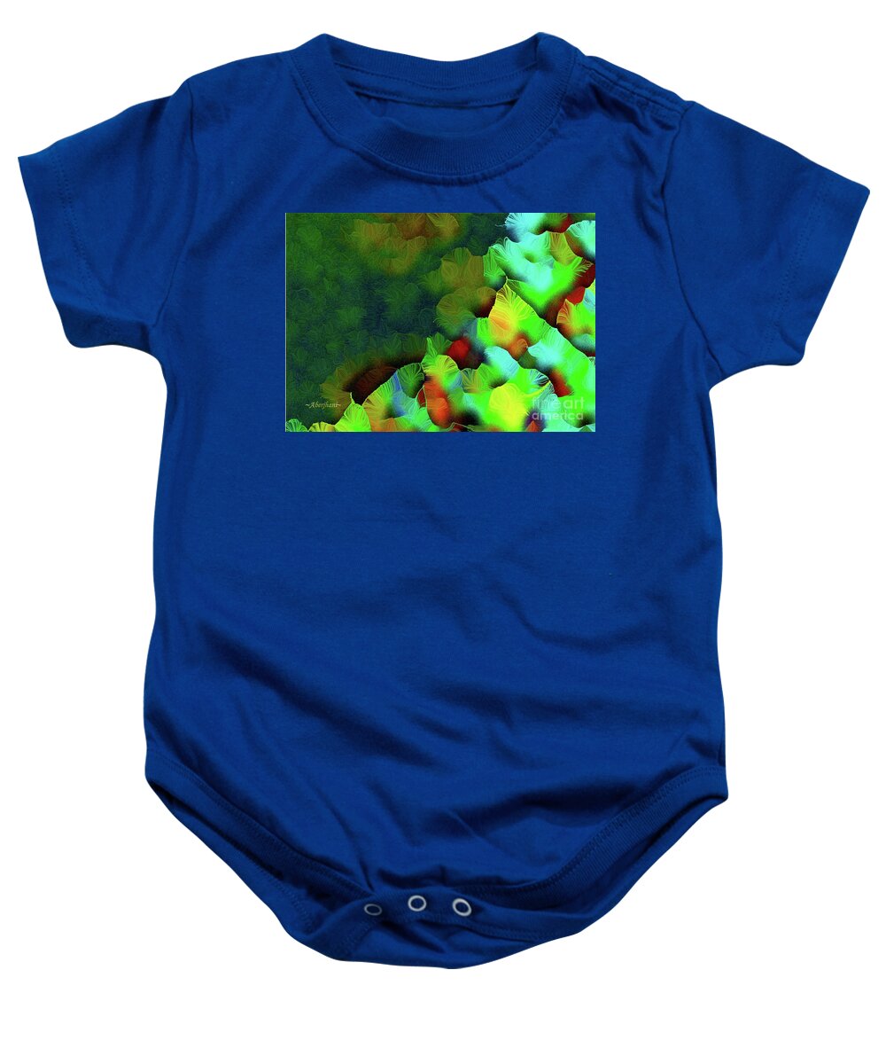 Creativity Baby Onesie featuring the mixed media Sublime Creative Passion of a Purpose-Driven Soul by Aberjhani