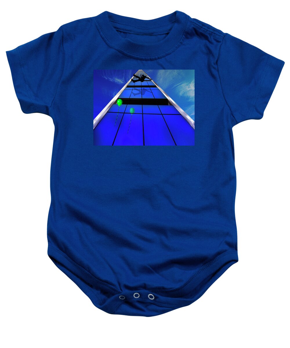 Photography Baby Onesie featuring the photograph Trading Places by Paul Wear