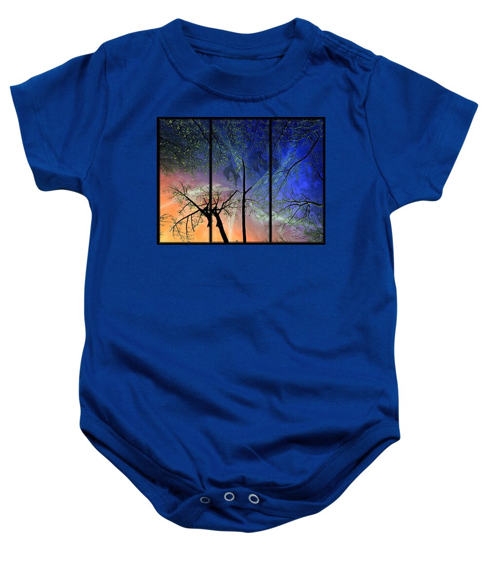 Trees Baby Onesie featuring the photograph Tree Trippin' by Rene Crystal