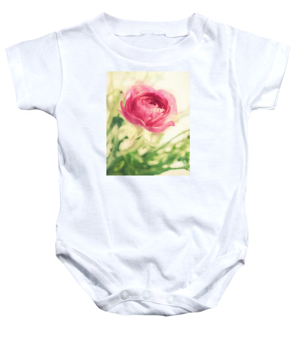 Pink Baby Onesie featuring the photograph Flower #2 by HD Connelly