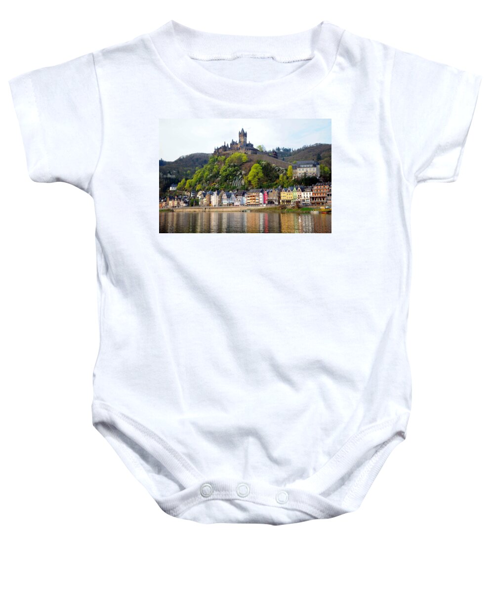 Germany Baby Onesie featuring the photograph Castle on Hill by Richard Gehlbach