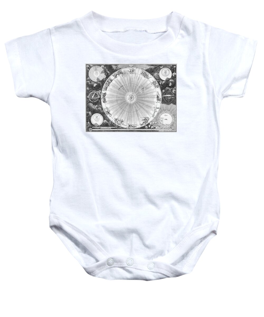 1723 Baby Onesie featuring the photograph Celestial Sphere, 1723 by Granger