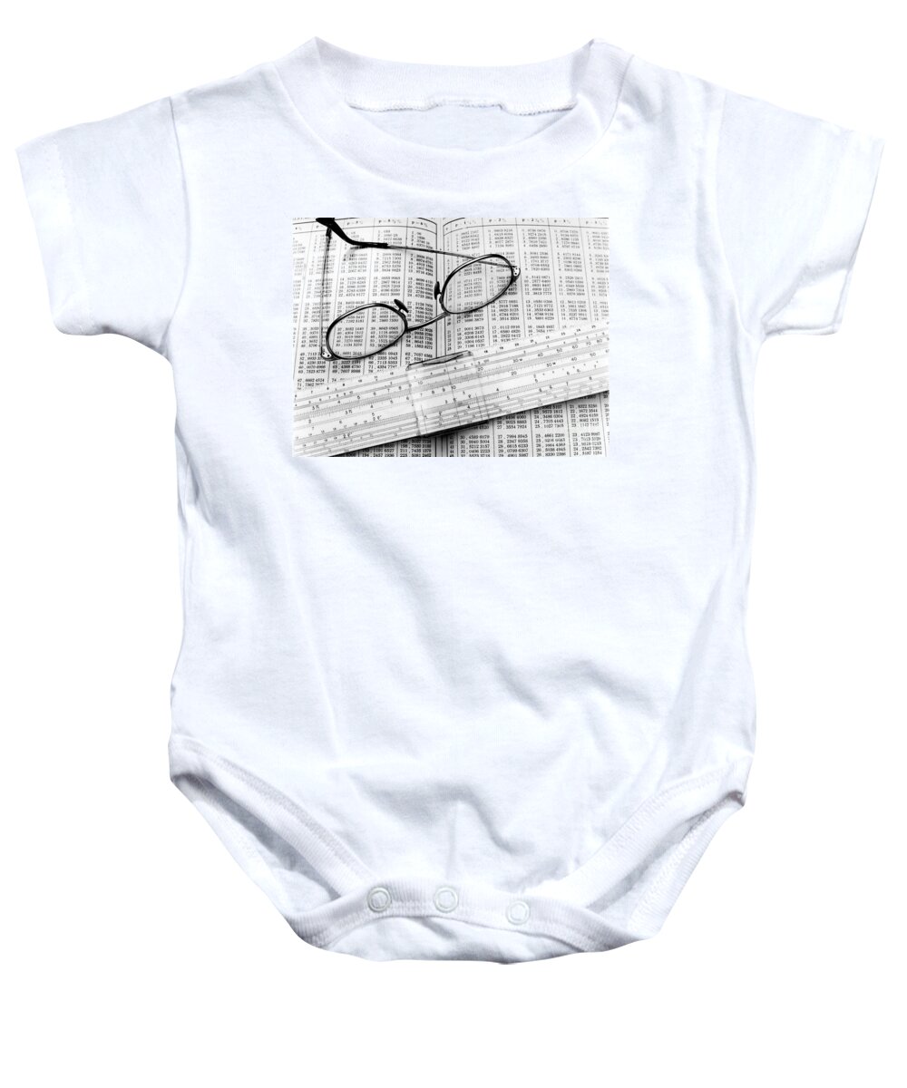Computation Baby Onesie featuring the photograph Computations by Pierre Berger