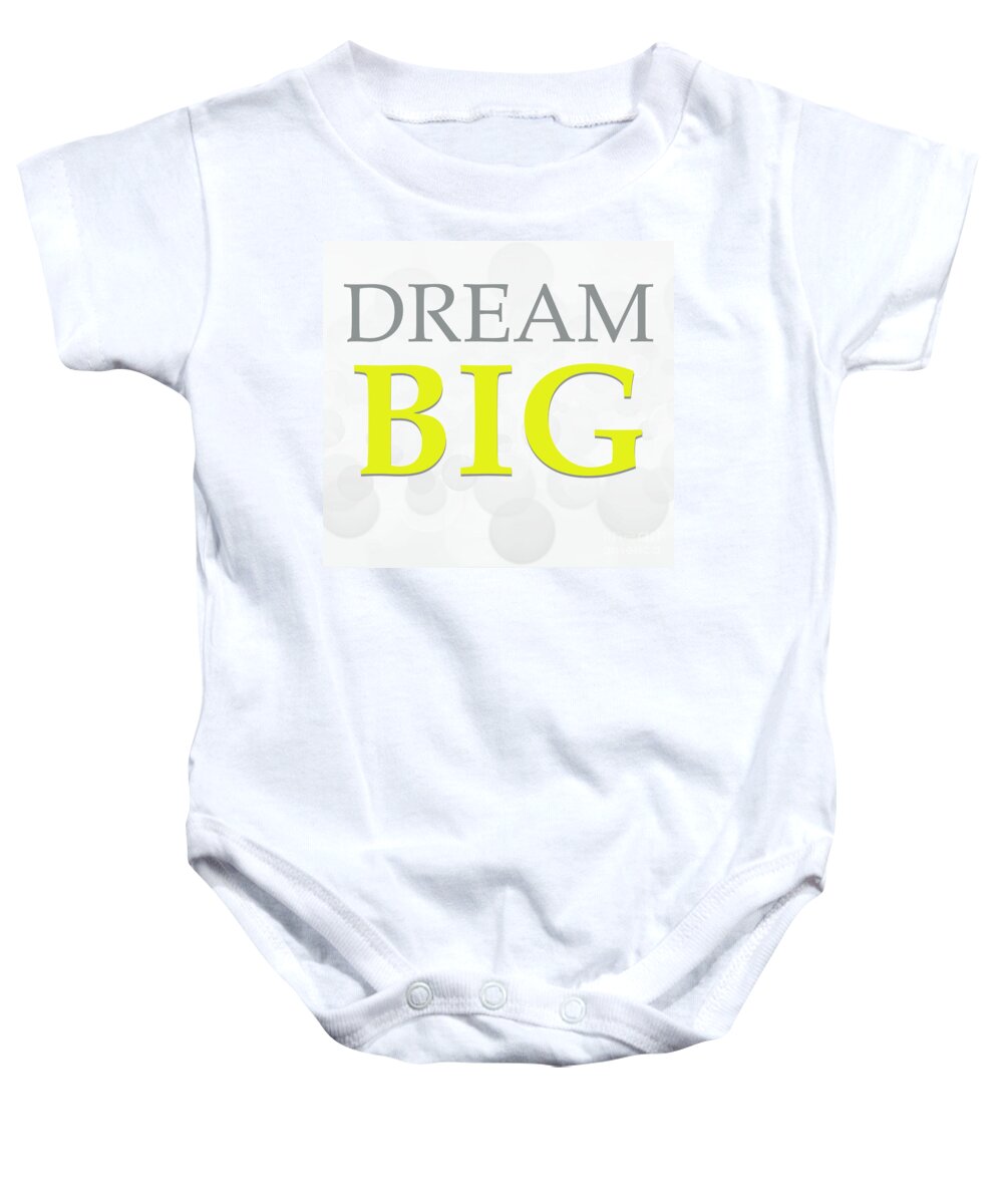 Dream Baby Onesie featuring the photograph Dream Big by Andrea Anderegg