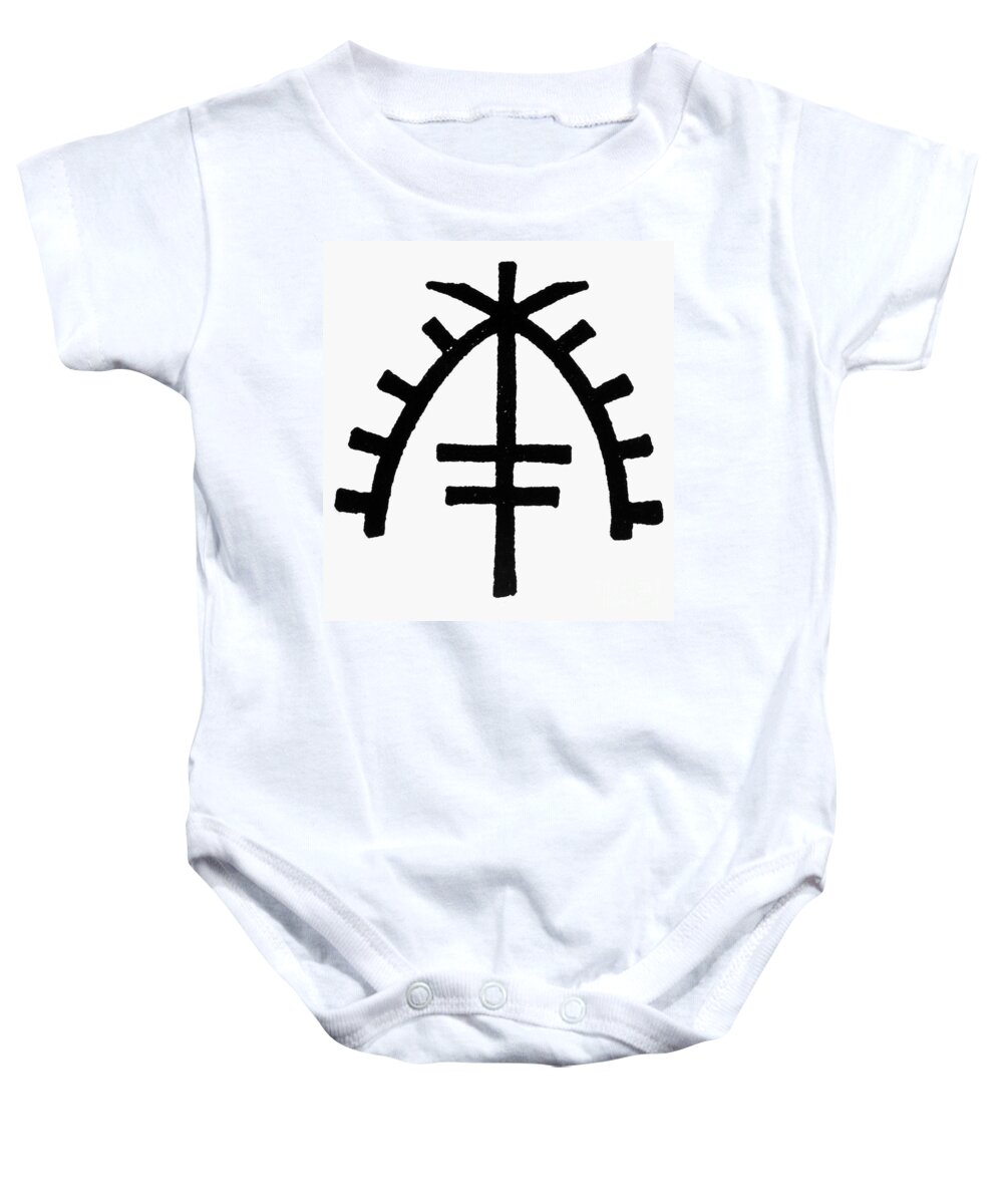 Ancient Baby Onesie featuring the photograph Evil Eye by Granger