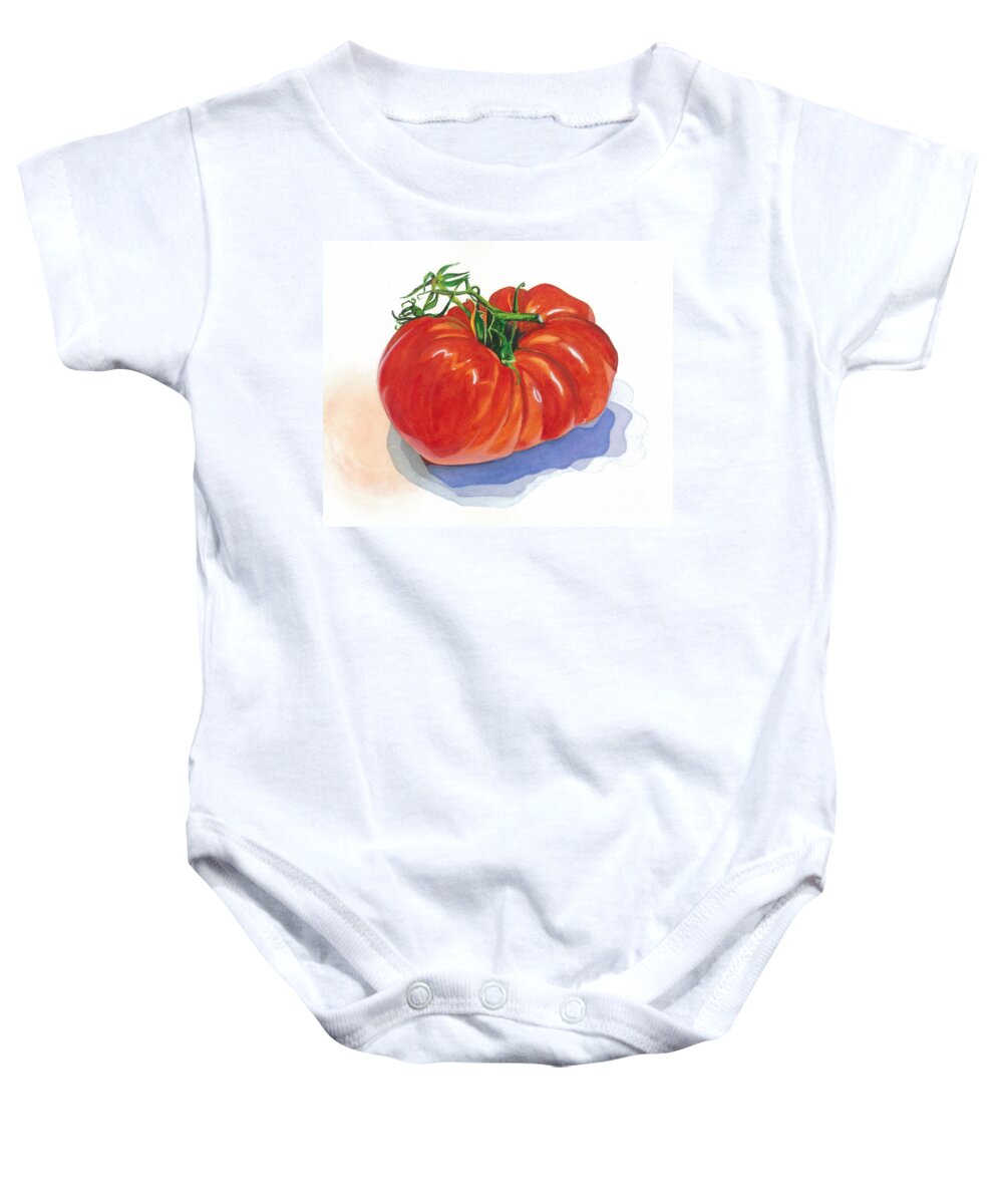 Fruit Baby Onesie featuring the painting Family Heirloom by Barbara Jewell
