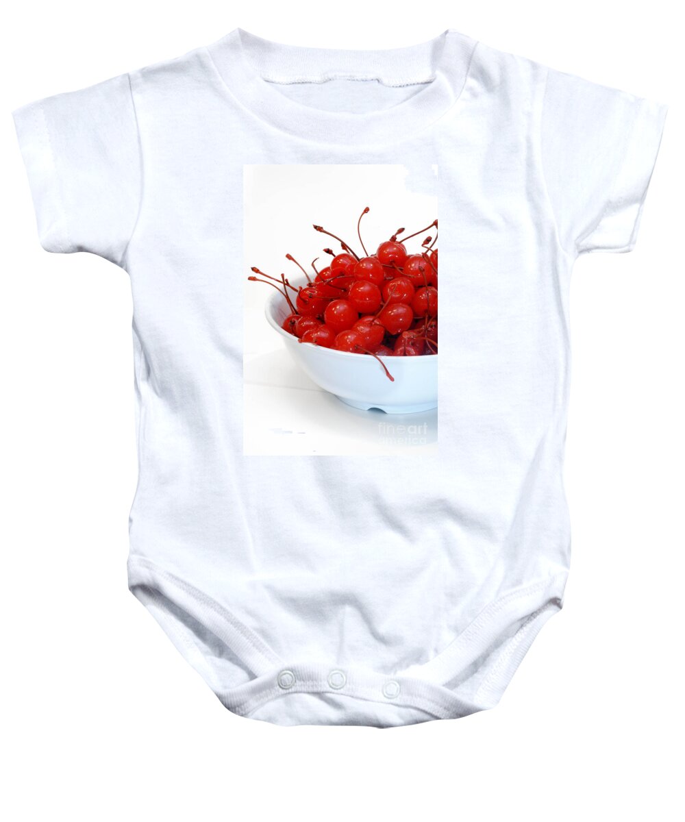 Cut Out Baby Onesie featuring the photograph Life is Just a Bowl of Cherries 2 by Amy Cicconi