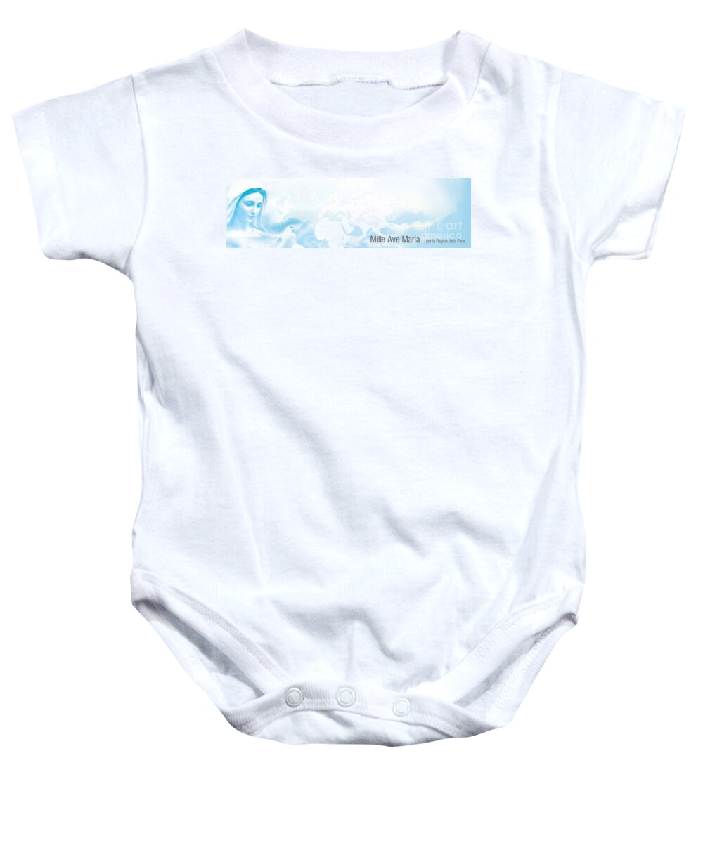 Podprodo Baby Onesie featuring the photograph Maria by Archangelus Gallery
