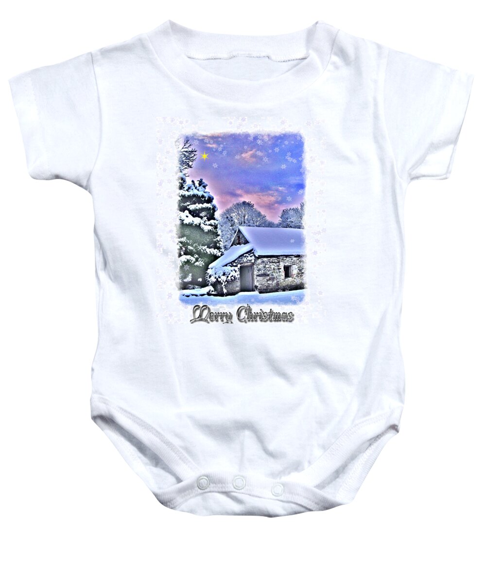 Christmas Baby Onesie featuring the photograph Christmas Card 27 by Nina Ficur Feenan