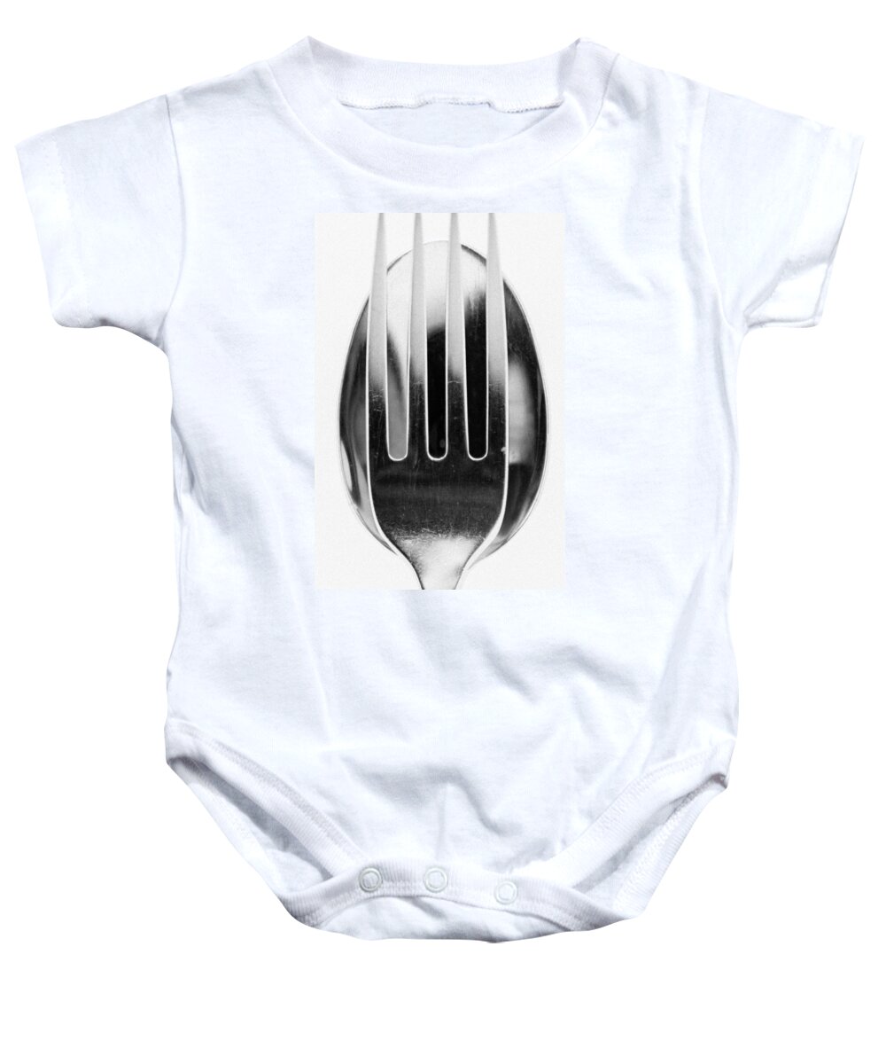 2015 Baby Onesie featuring the photograph Spoon Me by Wade Brooks