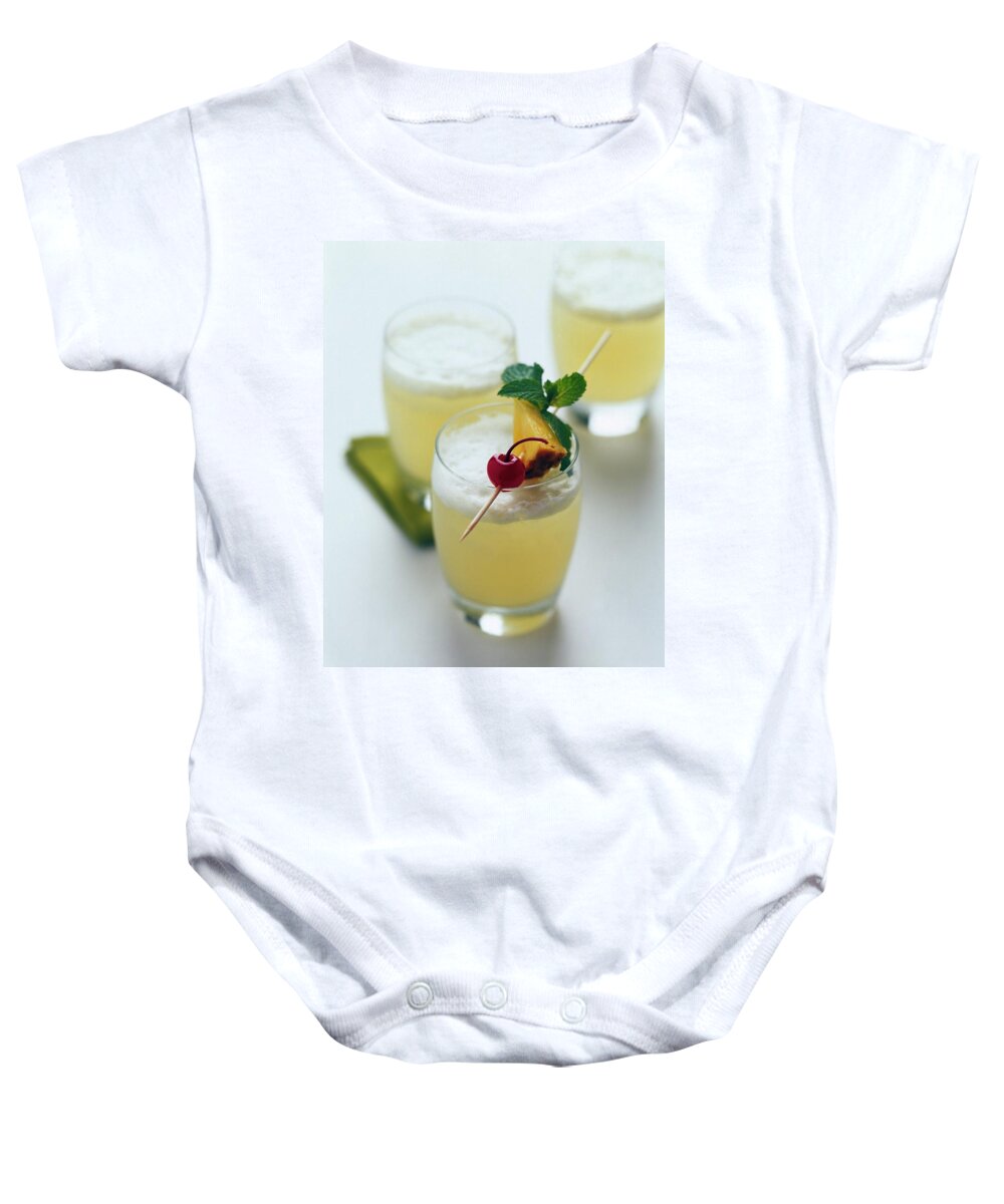 Beverage Baby Onesie featuring the photograph The Wahine Cocktail by Romulo Yanes