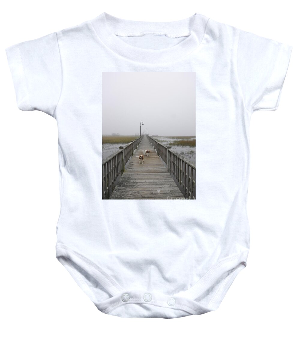 Fog Baby Onesie featuring the photograph Through the Fog by Dale Powell