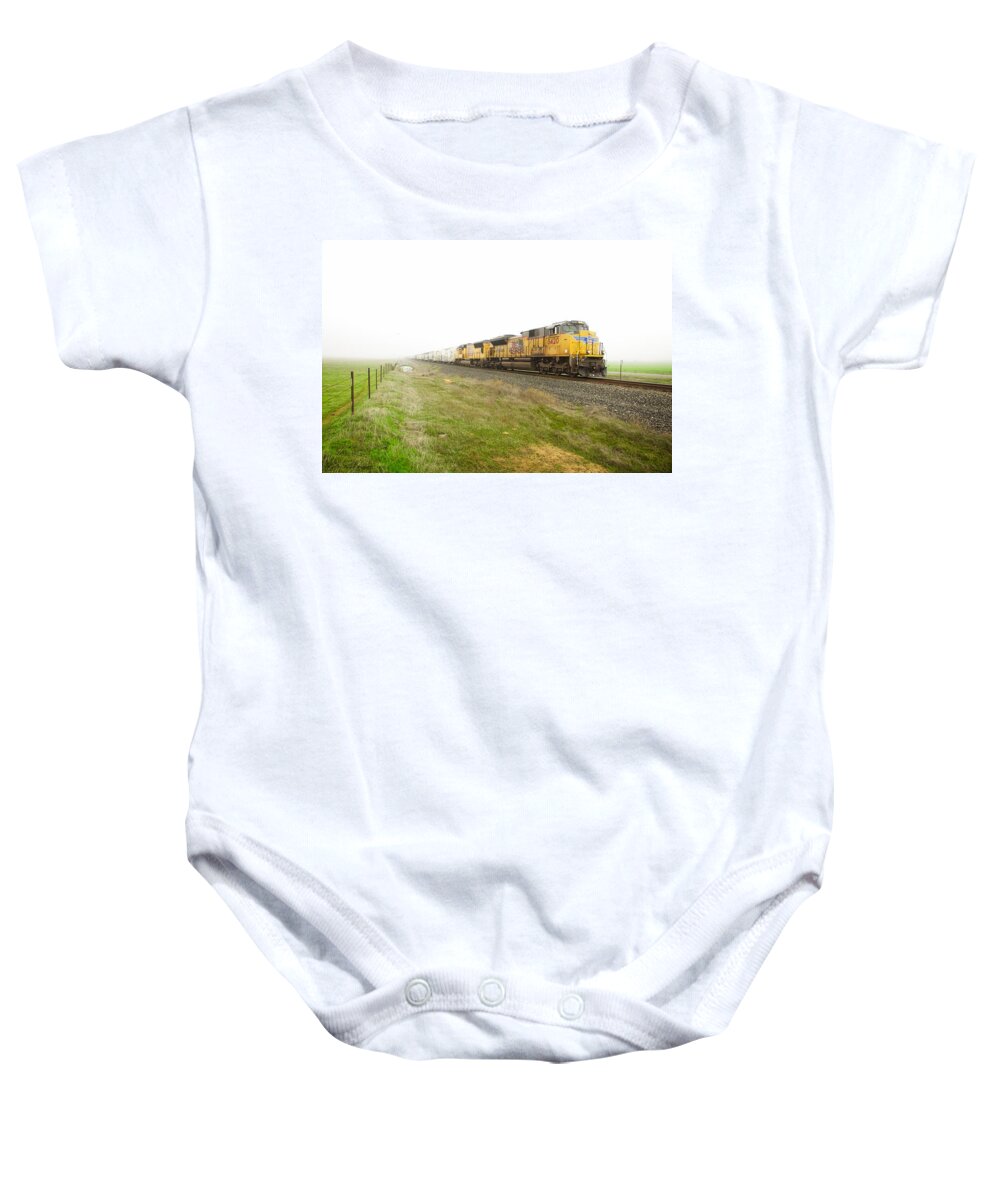 California Baby Onesie featuring the photograph Up8420 by Jim Thompson