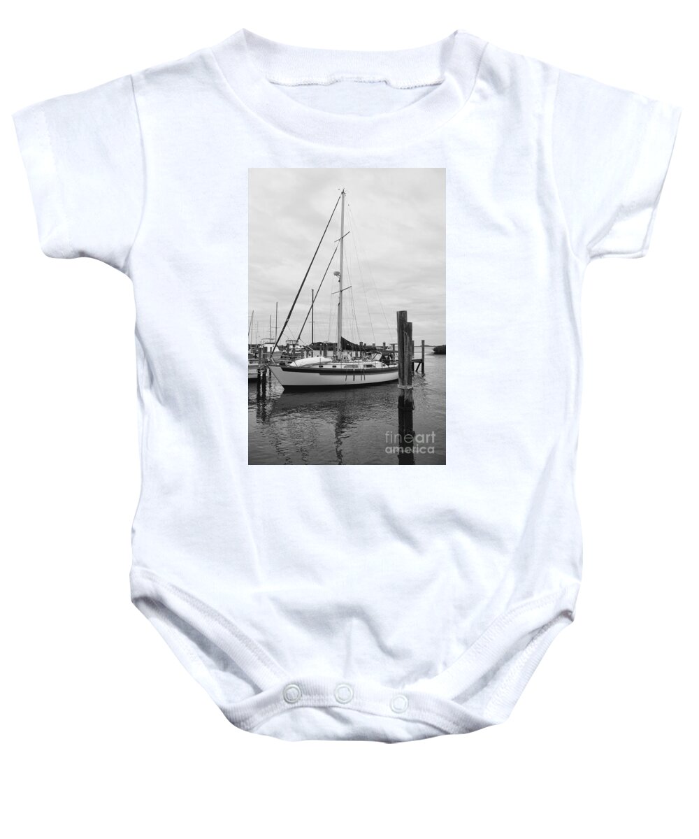 Sailing Baby Onesie featuring the photograph Waiting to Sail by Deborah Benoit
