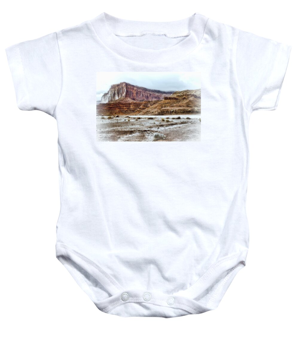 Nature Baby Onesie featuring the photograph Wide Open Country by Ellen Heaverlo