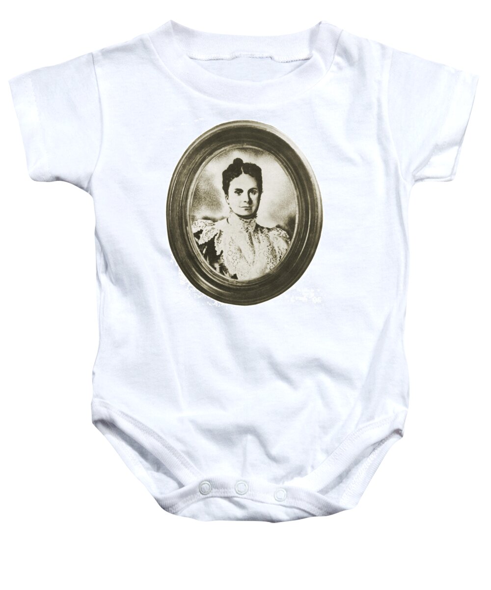 Emily Warren Roebling Baby Onesie featuring the photograph Emily Warren Roebling #1 by Science Source