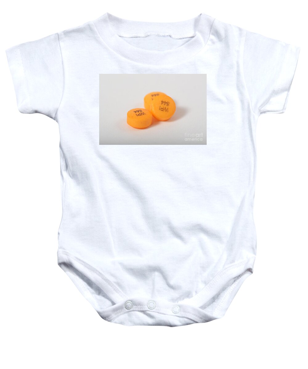 Glipizide Baby Onesie featuring the photograph Glipizide, Drug For Type II Diabetes #1 by Photo Researchers, Inc.