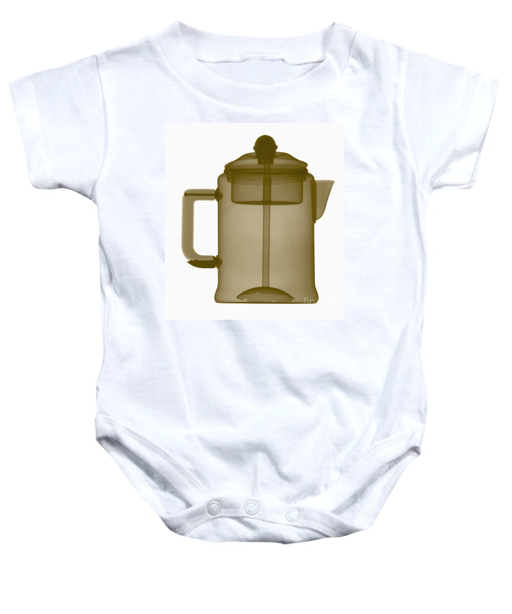 X-ray Baby Onesie featuring the photograph Percolator X-ray #2 by Ted Kinsman