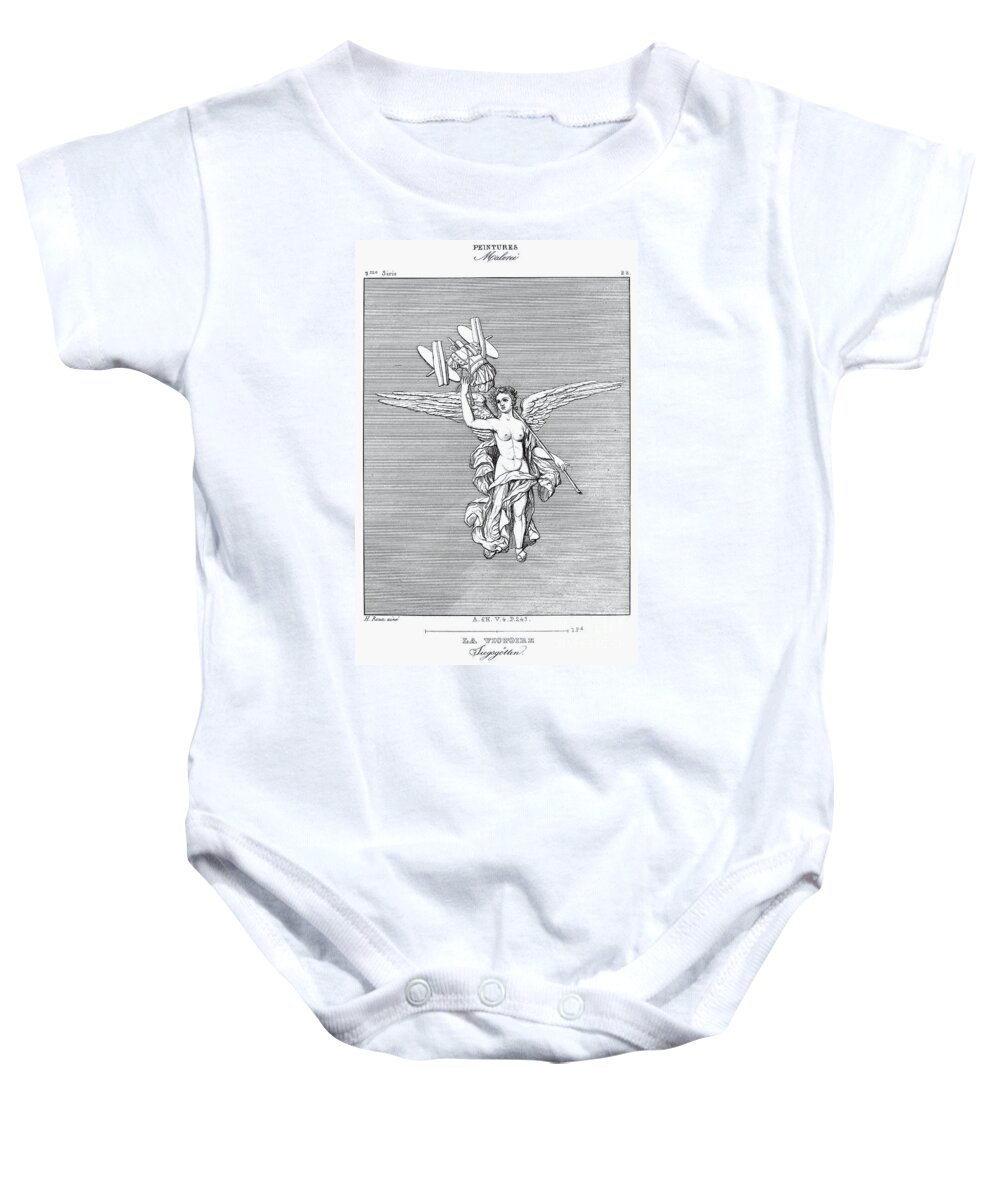 19th Century Baby Onesie featuring the photograph Allegory: Victory #2 by Granger