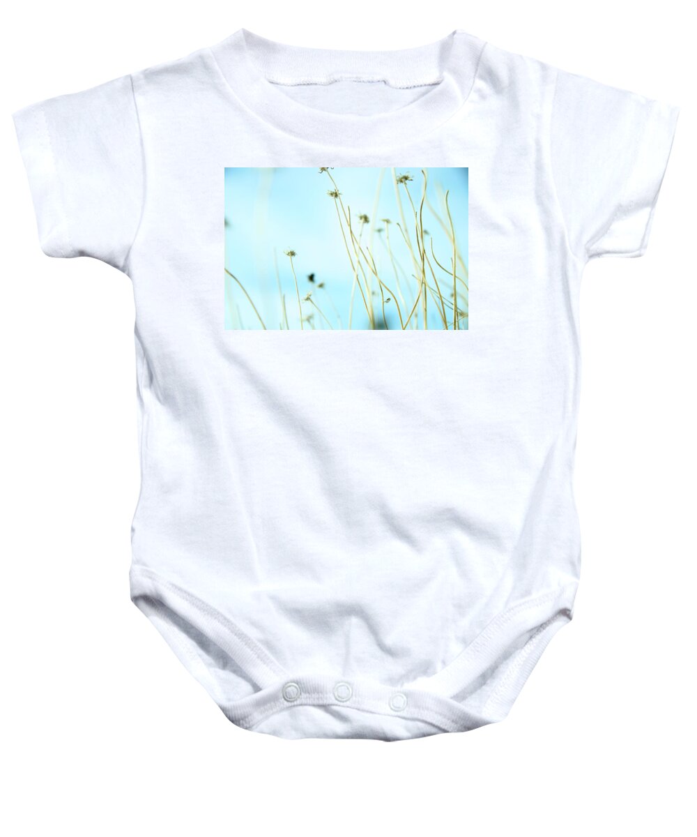 Flowers Baby Onesie featuring the photograph 30second Daydream by Mark Ross
