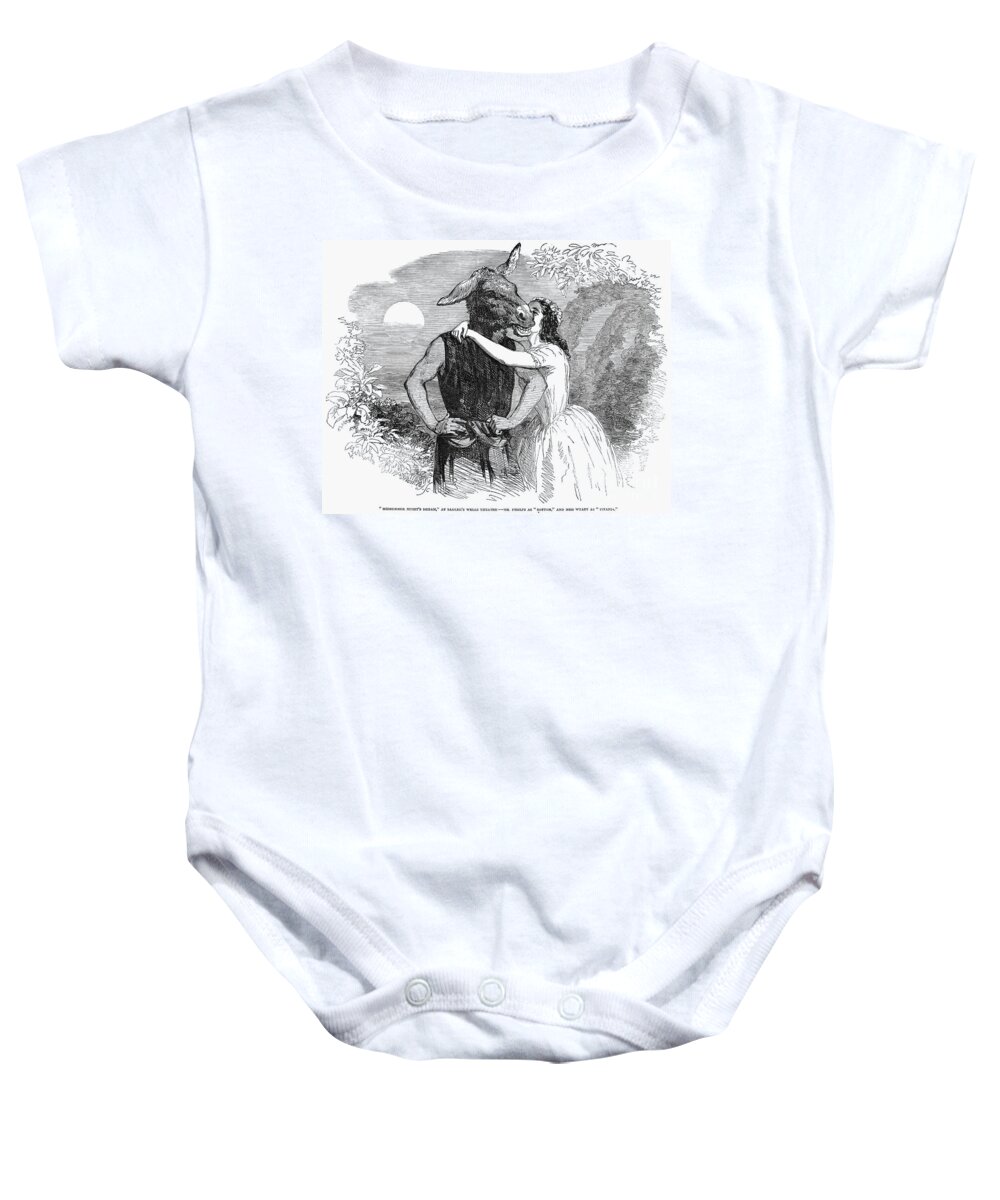 1853 Baby Onesie featuring the photograph A Midsummer Nights Dream by Granger